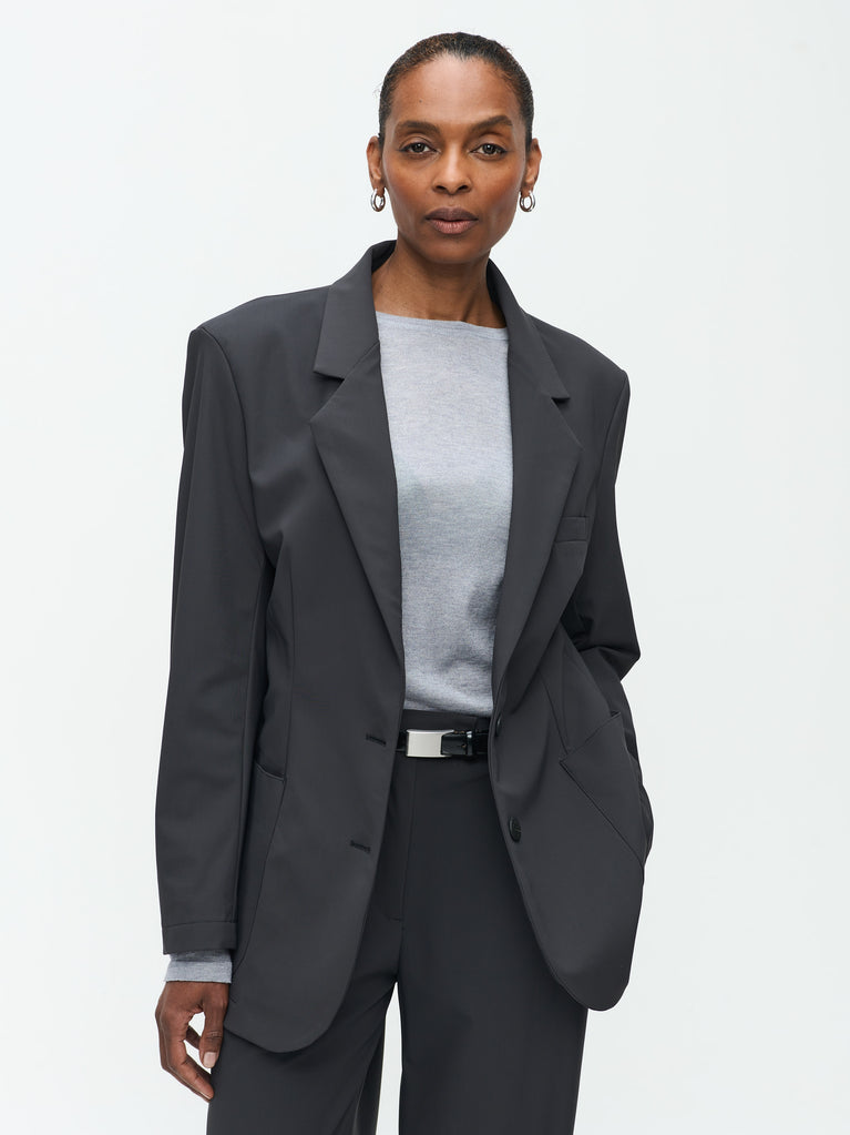 Lennard Oversize Blazer Technical Jersey