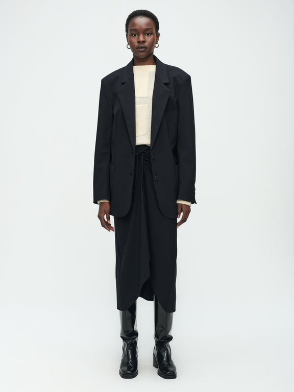 Lennard Oversize Blazer Technical Jersey