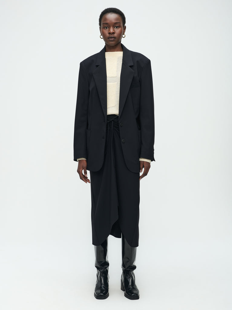 Lennard Oversize Blazer Technical Jersey