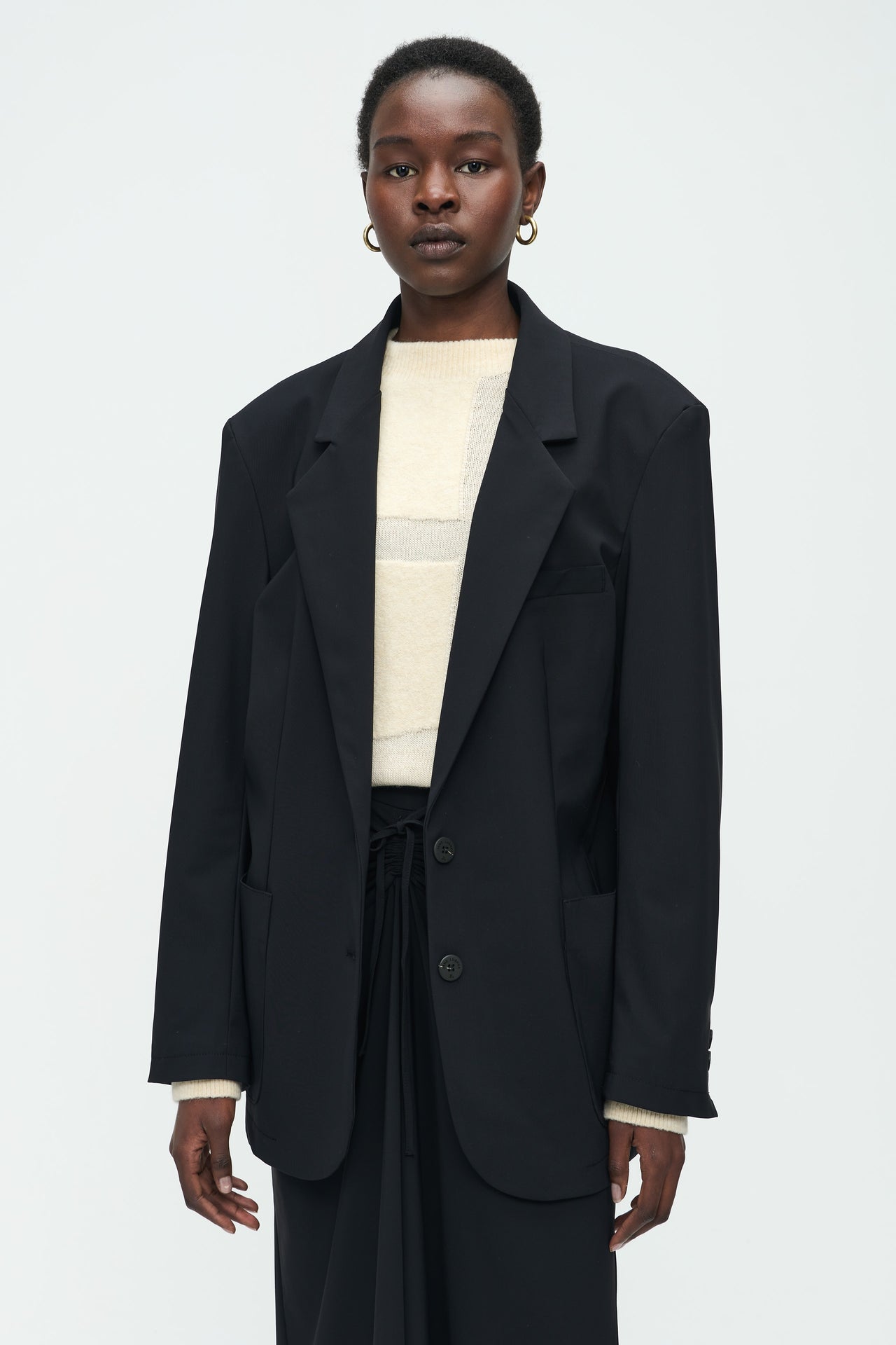 Lennard Oversize Blazer Technical Jersey