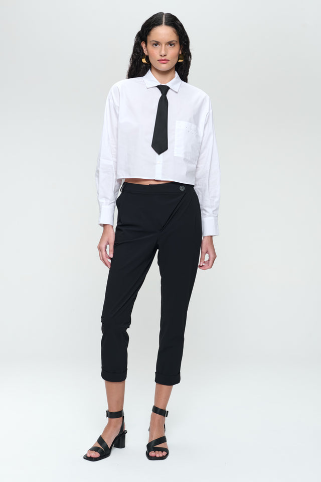 Valentine structure technical jersey pants