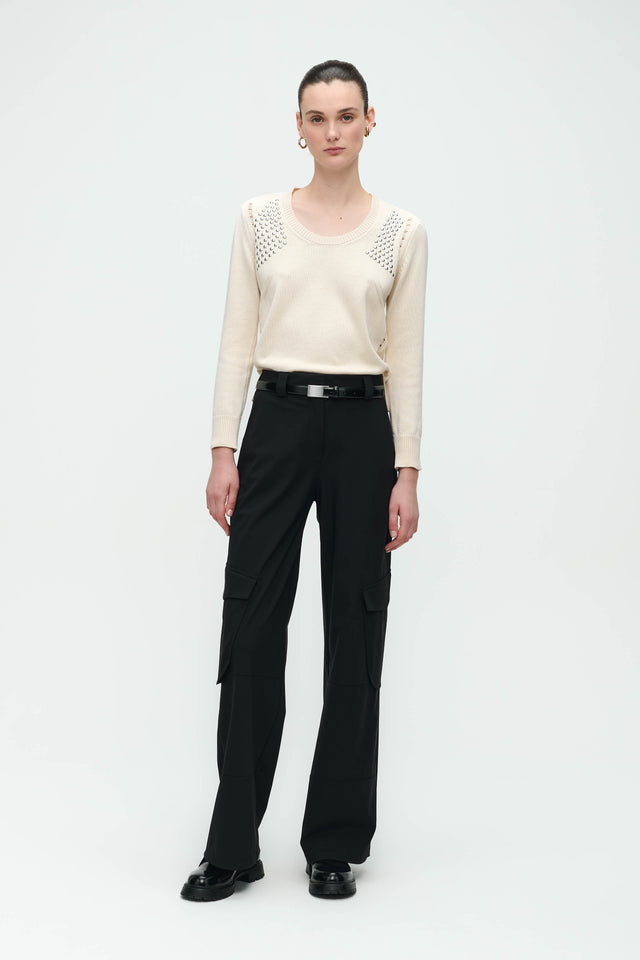 Pullover Mettal Eyelets