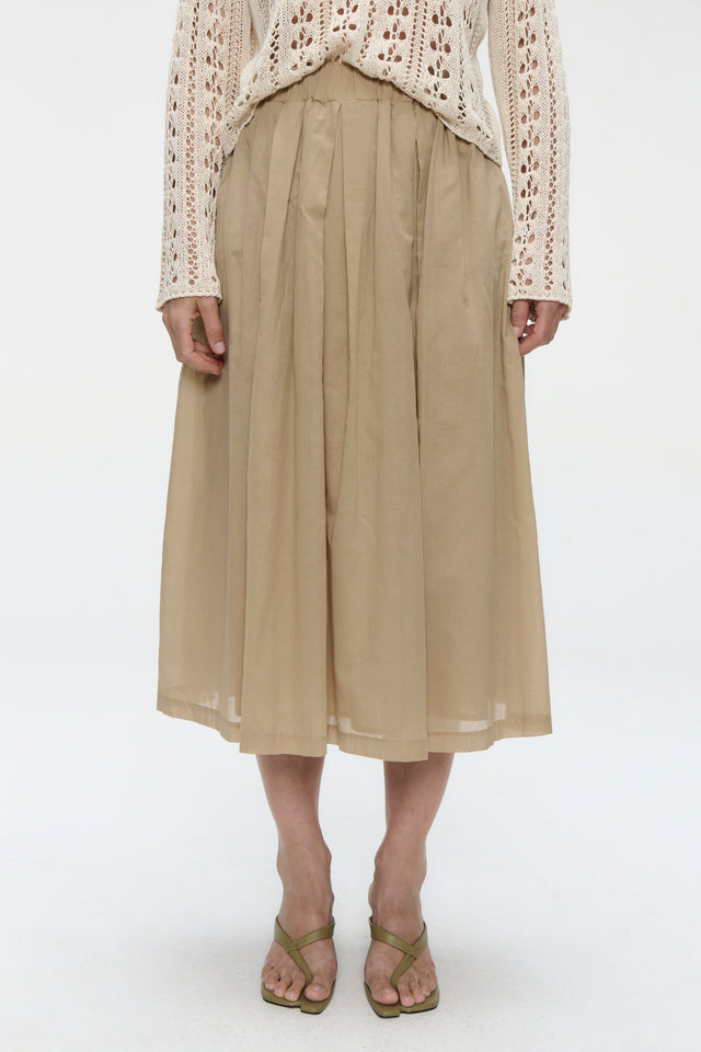 Alle voile cotton skirt