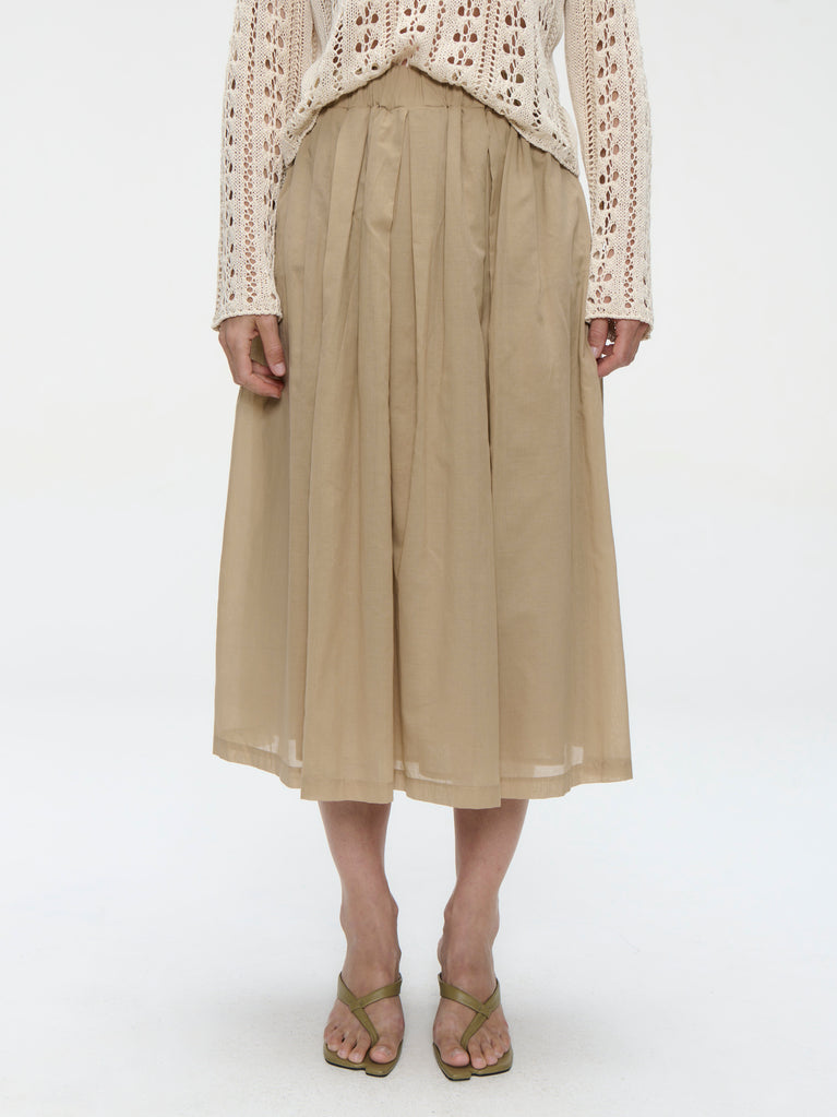Alle voile cotton skirt