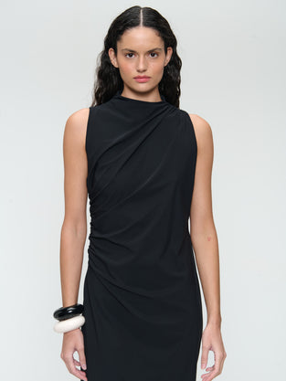 Verena strech technical jersey dress
