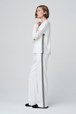 Agnese blouse in soft Punto Milano jersay