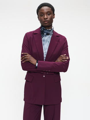 Viena blazer technical jersey