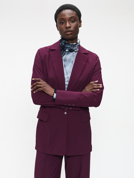 Viena blazer technical jersey