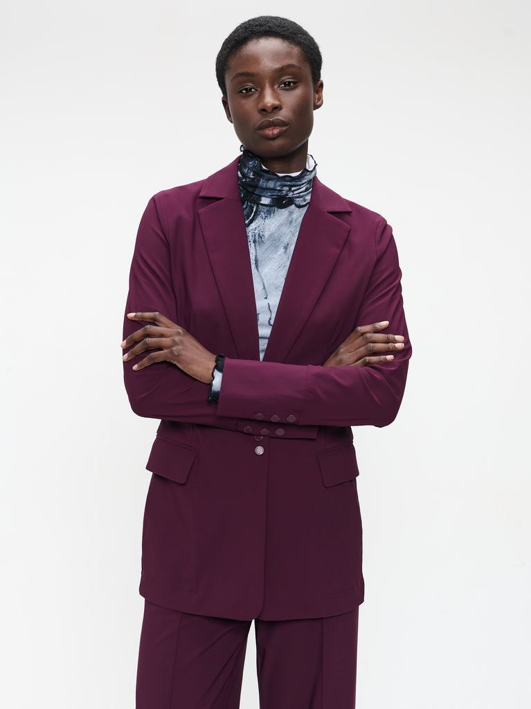 Viena blazer technical jersey