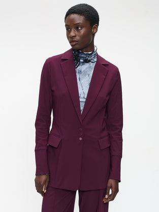 Viena blazer technical jersey