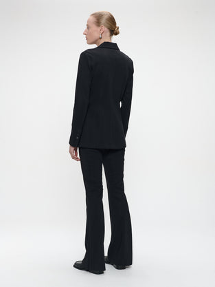 Viena blazer bonded tech jersey