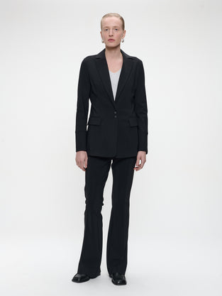 Viena blazer bonded tech jersey