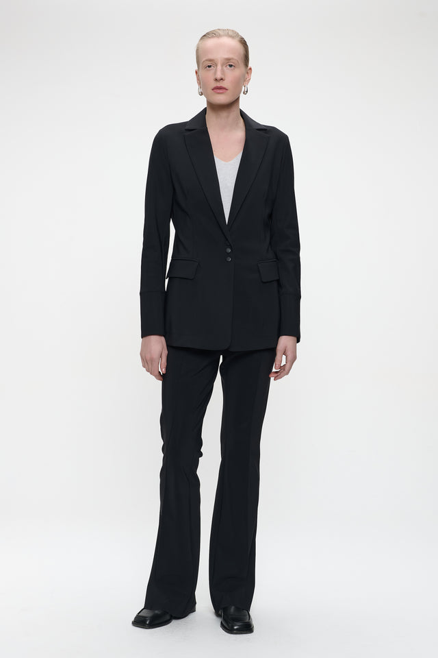 Viena blazer bonded tech jersey