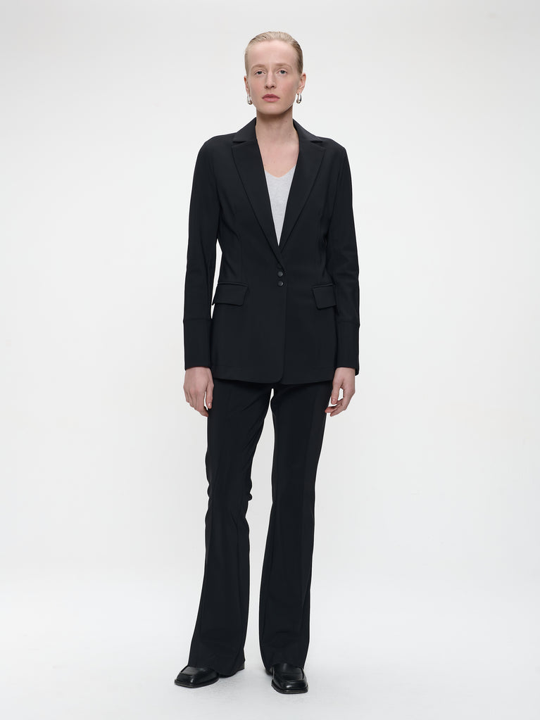 Viena blazer bonded tech jersey