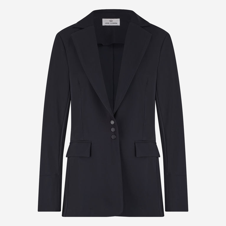 Viena blazer bonded tech jersey