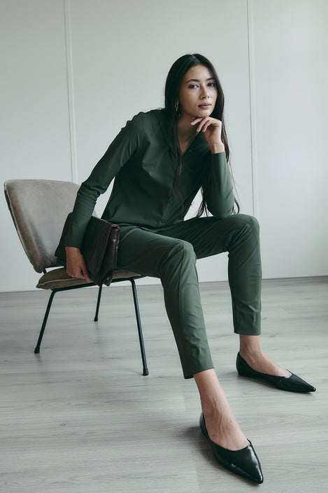 Veronica blouse technical jersey