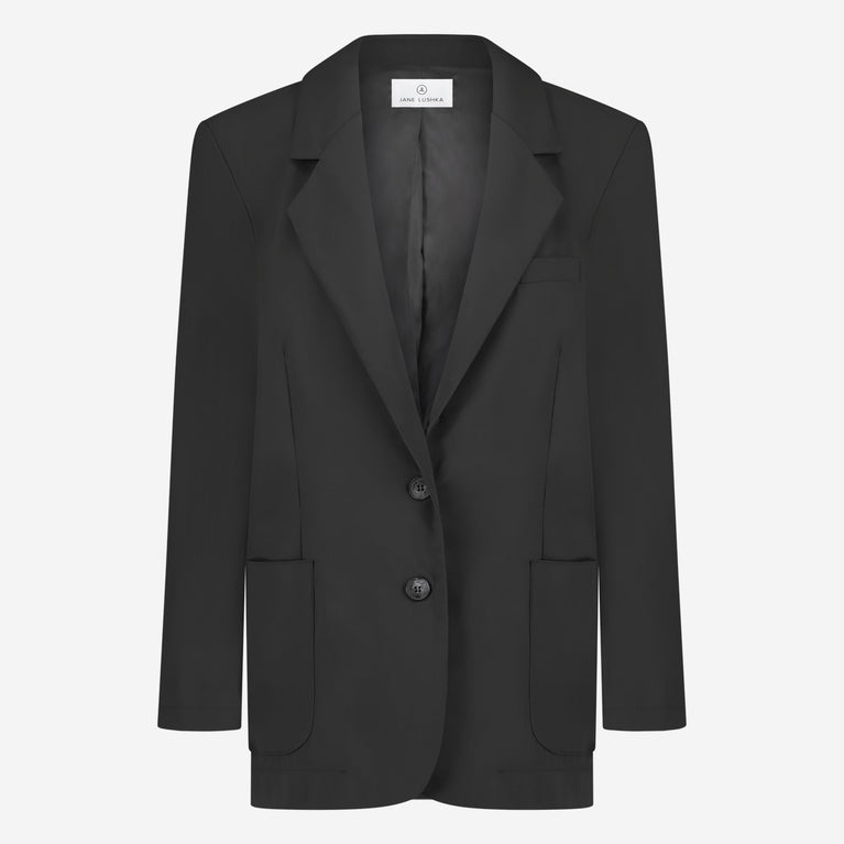 Lennard Oversize Blazer Technical Jersey