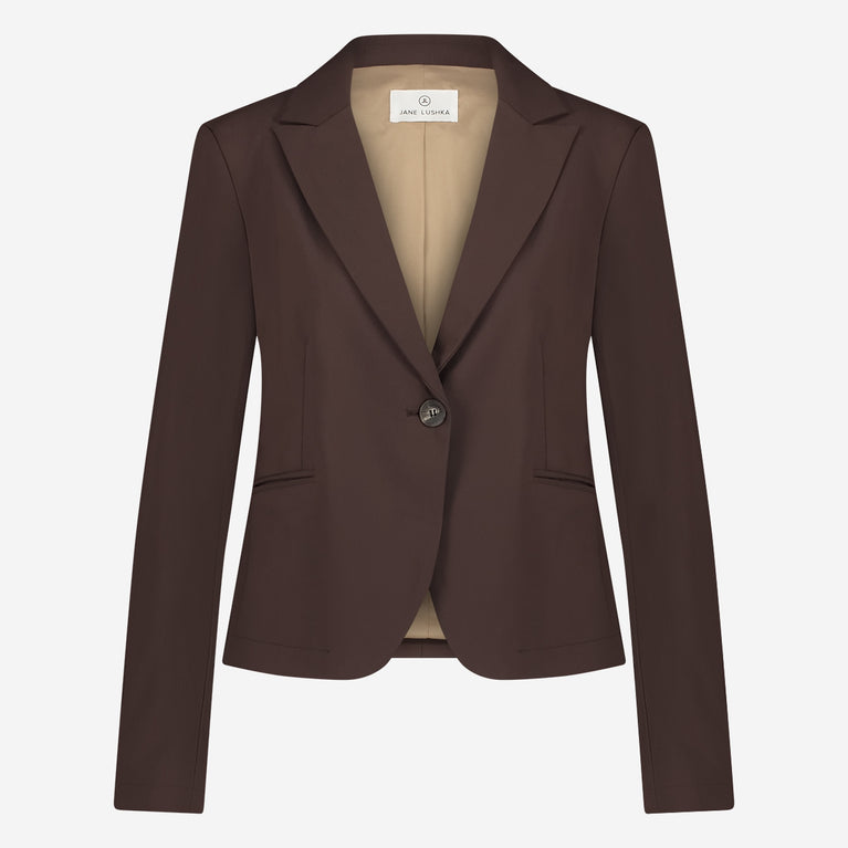 Elvira Blazer Technical Jersey